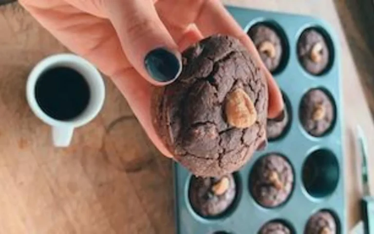 Schokoladen Kaki-Muffins Cantine Povero