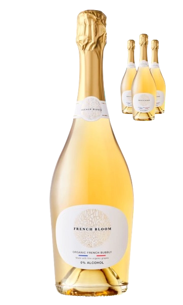 French Bloom Blanc – alkoholfrei – Paket French Bloom Le Blanc | alkoholfreier weißer Schaumwein | Weinhelden.de