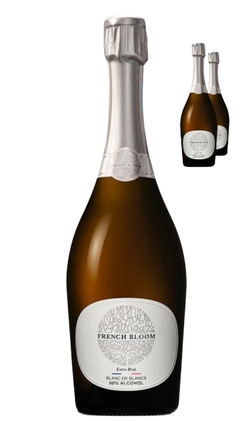 French Bloom Extra-Brut – alkoholfrei – Paket French Bloom Extra-Brut | alkoholfreier Schaumwein | Weinhelden.de