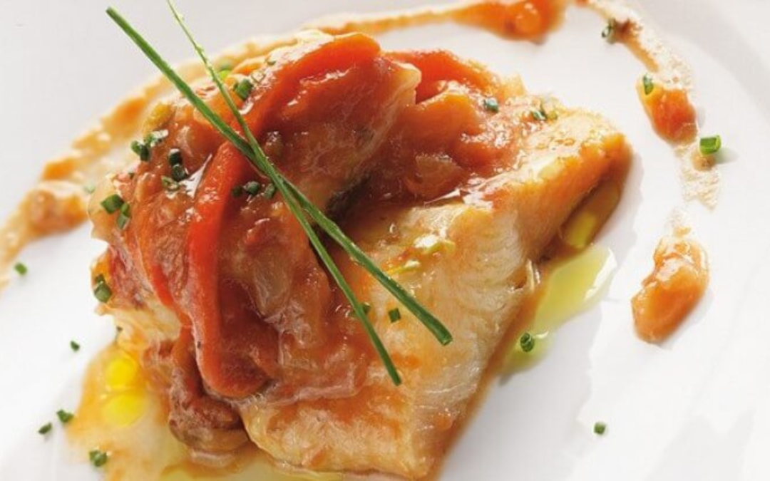 Kabeljau nach Rioja-Art